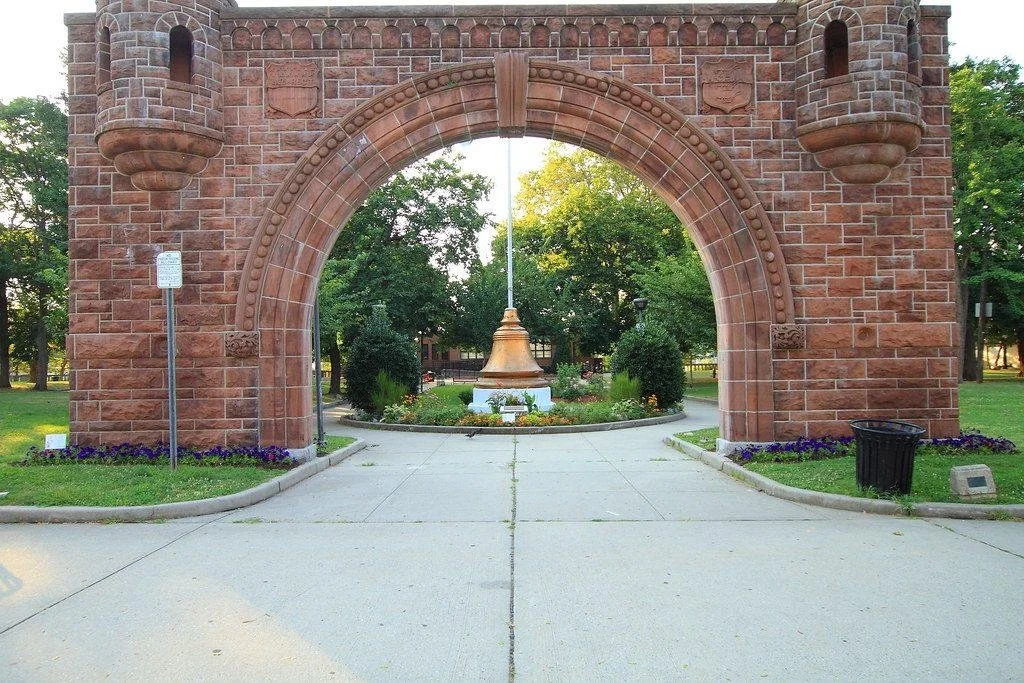 Pershing Field Memorial Park in Jersey City